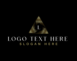 Abstract - Triangle Pyramid Studio logo design