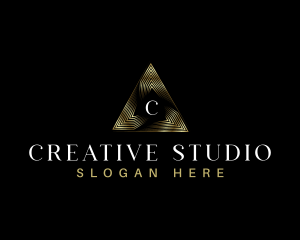 Triangle Pyramid Studio logo design