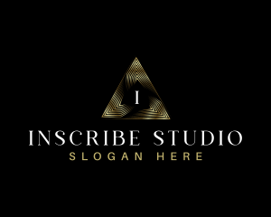 Triangle Pyramid Studio logo design