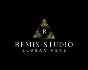 Triangle Pyramid Studio logo design