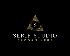 Triangle Pyramid Studio logo design