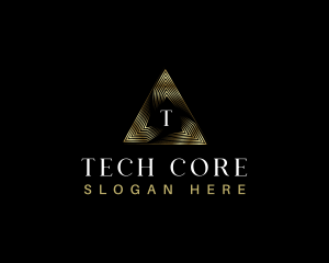 Triangle Pyramid Studio logo design