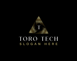 Triangle Pyramid Studio logo design