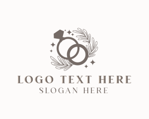 Event Stylist - Diamond Ring Jewelry logo design