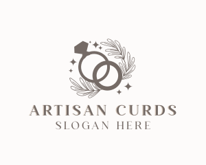 Diamond Ring Jewelry logo design