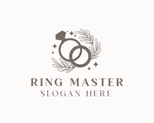 Diamond Ring Jewelry logo design