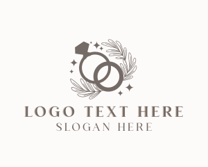 Wedding - Diamond Ring Jewelry logo design