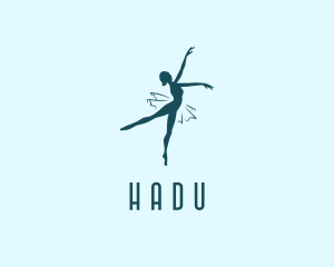 Dancing Ballet Dancer  Logo