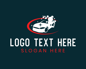 Cleaning - Car Wash Sparkle logo design