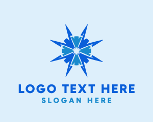 Cogwheel - Star Cogwheel Symbol logo design