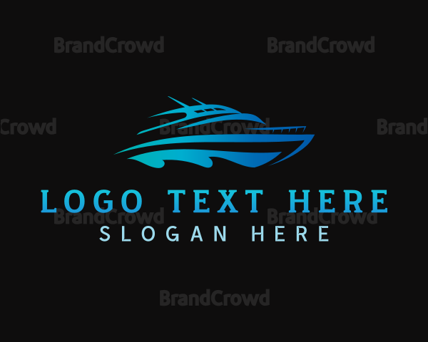 Yacht Ocean Travel Logo