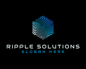 Ripple - Ripple Cube Technology logo design