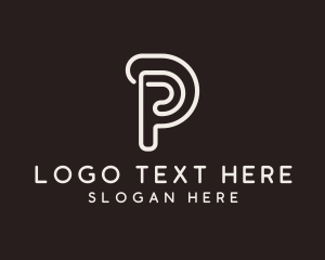 Letter P - Creative Brand Letter P logo design