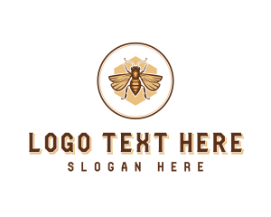 Honeycomb - Honey Bee Apothecary logo design