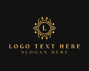High End - Royal Elegant Fashion Shield logo design