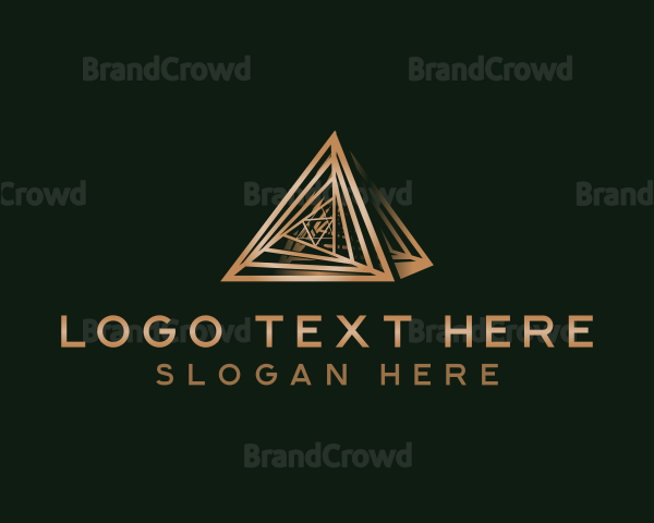 Premium Corporate Triangle Logo