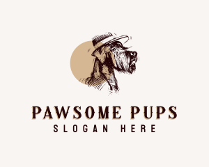 Canine Dog Veterinary logo design