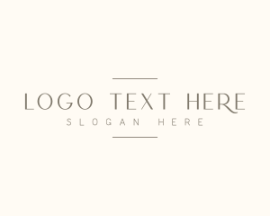 Wordmark - Elegant Beauty Event logo design