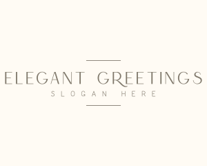 Elegant Beauty Event logo design