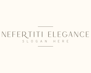 Elegant Beauty Event logo design