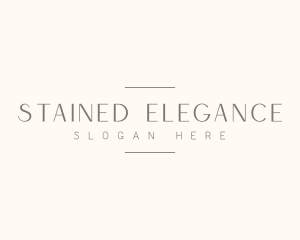 Elegant Beauty Event logo design