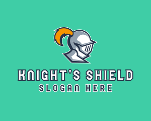 Knight - Warrior Knight Gamer logo design