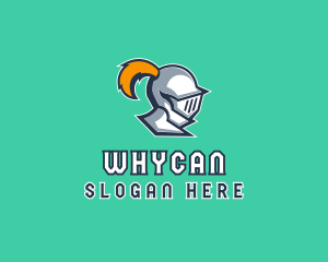 Streamer - Warrior Knight Gamer logo design