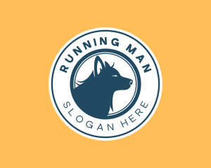 Accessory - Canine Wolf Dog logo design