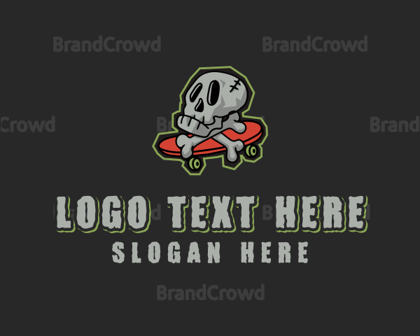 Street Skate Skull Logo