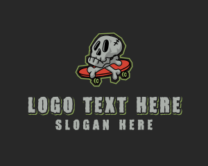 Competition - Street Skate Skull logo design