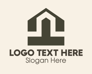 Sleek - Brown Arch Doorway logo design