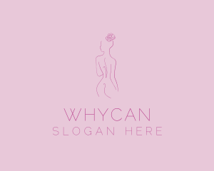 Nude Flawless Woman Logo