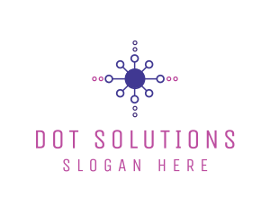 Dot - Ornament Meditation Yoga logo design