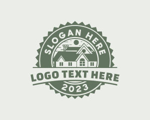 Repair - Village House Roofing logo design