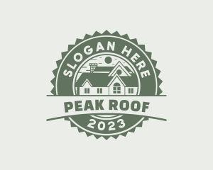 Village House Roofing logo design