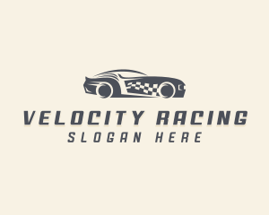 Race Car Automobile logo design