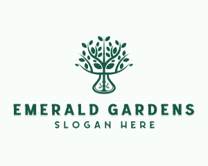 Garden Landscaping Planting logo design