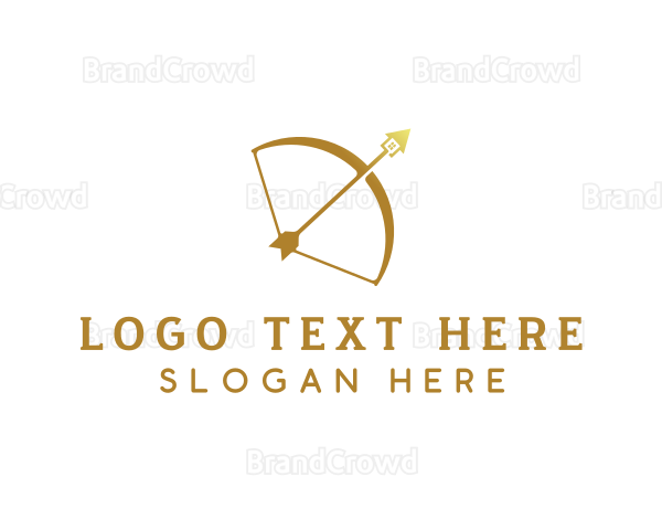 Luxury Bow Arrow Logo