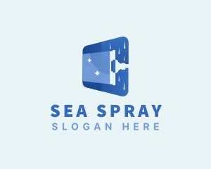 Squeegee Window Cleaning logo design