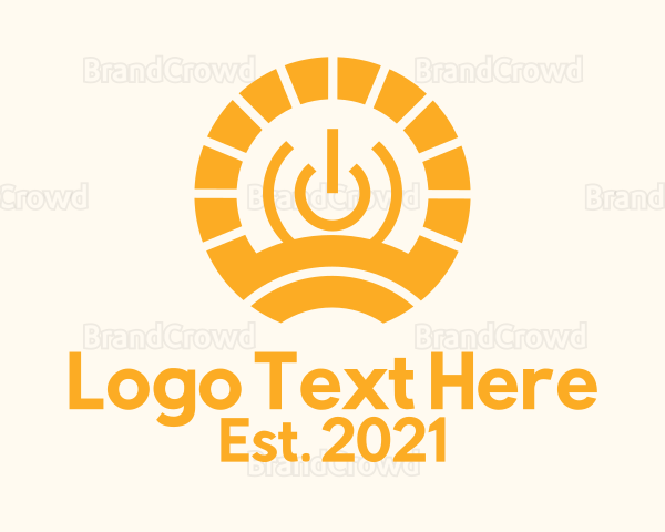 Orange Solar Power Logo