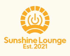 Orange Solar Power  logo design