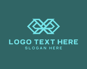Letter X - Technology Abstract Letter X logo design