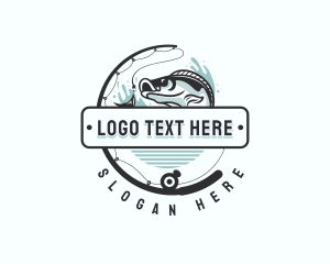 Hook - Fishing Market Coastal logo design