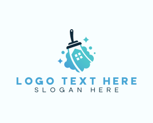 Hygiene - Home Sweep Cleaning logo design