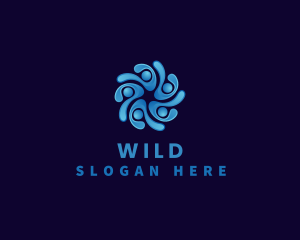 Splash - Water Community Volunteer logo design