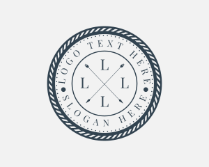 Sailing - Nautical Arrow Brand logo design