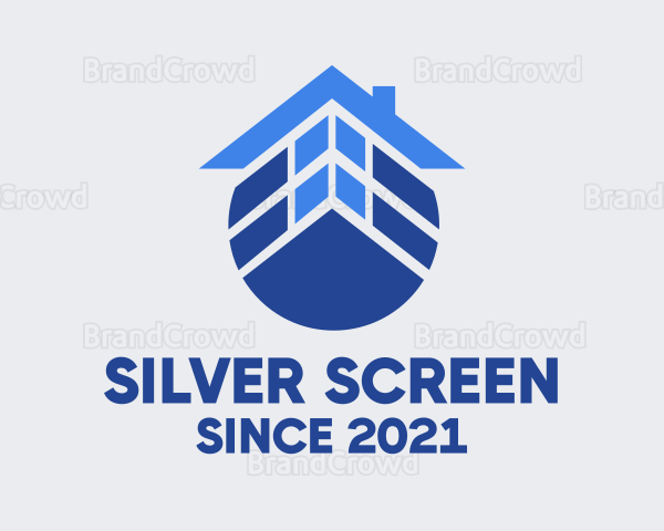 Blue Housing Development Logo