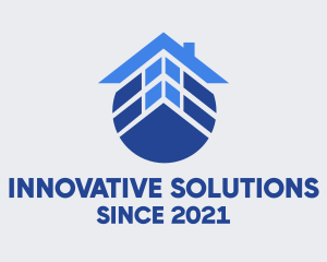Development - Blue Housing Development logo design