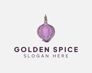 Natural Onion Spice logo design