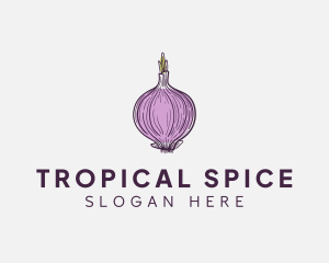 Natural Onion Spice logo design